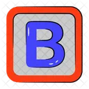 Buchstabe b  Symbol