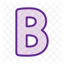 Buchstabe b  Symbol