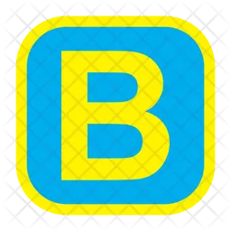 Buchstabe b  Symbol