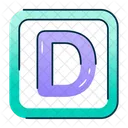 Buchstabe d  Symbol