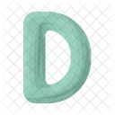 Buchstabe d  Symbol