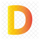 Buchstabe d  Symbol