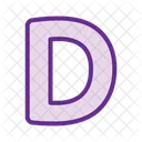 Buchstabe d  Symbol