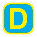 Buchstabe d  Symbol