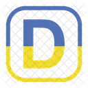 Buchstabe d  Symbol