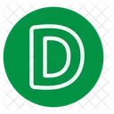 Buchstabe d  Symbol