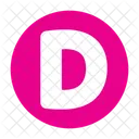 Buchstabe d  Symbol