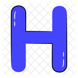 Buchstabe h  Symbol