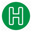 Buchstabe h  Symbol