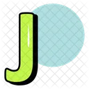 Buchstabe j  Symbol