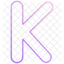 Buchstabe K Symbol