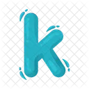 Buchstabe k  Symbol