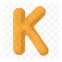 Buchstabe k  Symbol