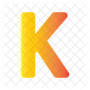 Buchstabe k  Symbol