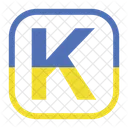 Buchstabe k  Symbol