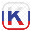 Buchstabe k  Symbol