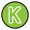 Buchstabe k  Symbol