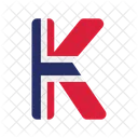 Buchstabe k  Symbol