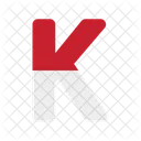 Buchstabe k  Symbol