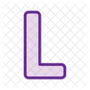 Buchstabe l  Symbol