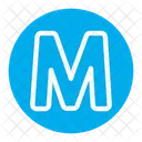 Buchstabe m  Symbol