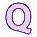 Buchstabe q  Symbol