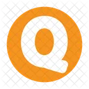 Q Buchstabe Q Alphabet Symbol