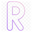 Buchstabe R Symbol