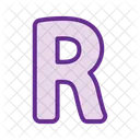 Buchstabe r  Icon