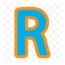 Buchstabe r  Icon