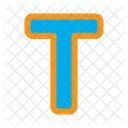 Buchstabe t  Symbol