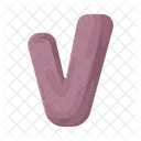 Buchstabe V  Symbol