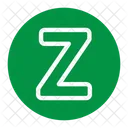 Buchstabe Z  Icon