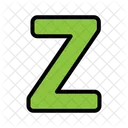 Z Buchstabe Z Alphabet Icon