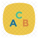 Buchstaben Typ Abc Symbol