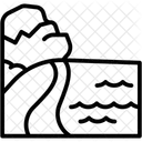 Bucht Kuste Marine Symbol