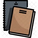 Buchtagebuch Notizbuch Notizblock Icon