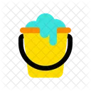 Bucket Cleaning House Icon