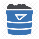 Bucket Laundry Cleaning Icon