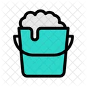 Bucket Soap Bubble Icon