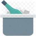 Bucket Cooler Champagne Icon