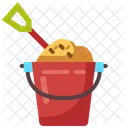 Bucket Sand Kid And Baby Icon