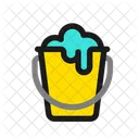 Bucket Cleaning House Icon