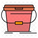 Bucket Cleaning Wash Icon