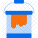 Bucket Color Drawing Icon