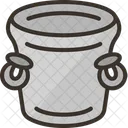Bucket Metal Cooler Icon