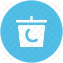 Bucket Basket Dustbin Icon