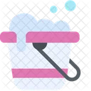 Bucket Wash Cleaning Icon