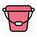 Bucket Paint Plastic Bucket Icon