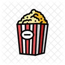 Bucket Popcorn Box Icon